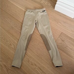 tan kerrits child riding pants